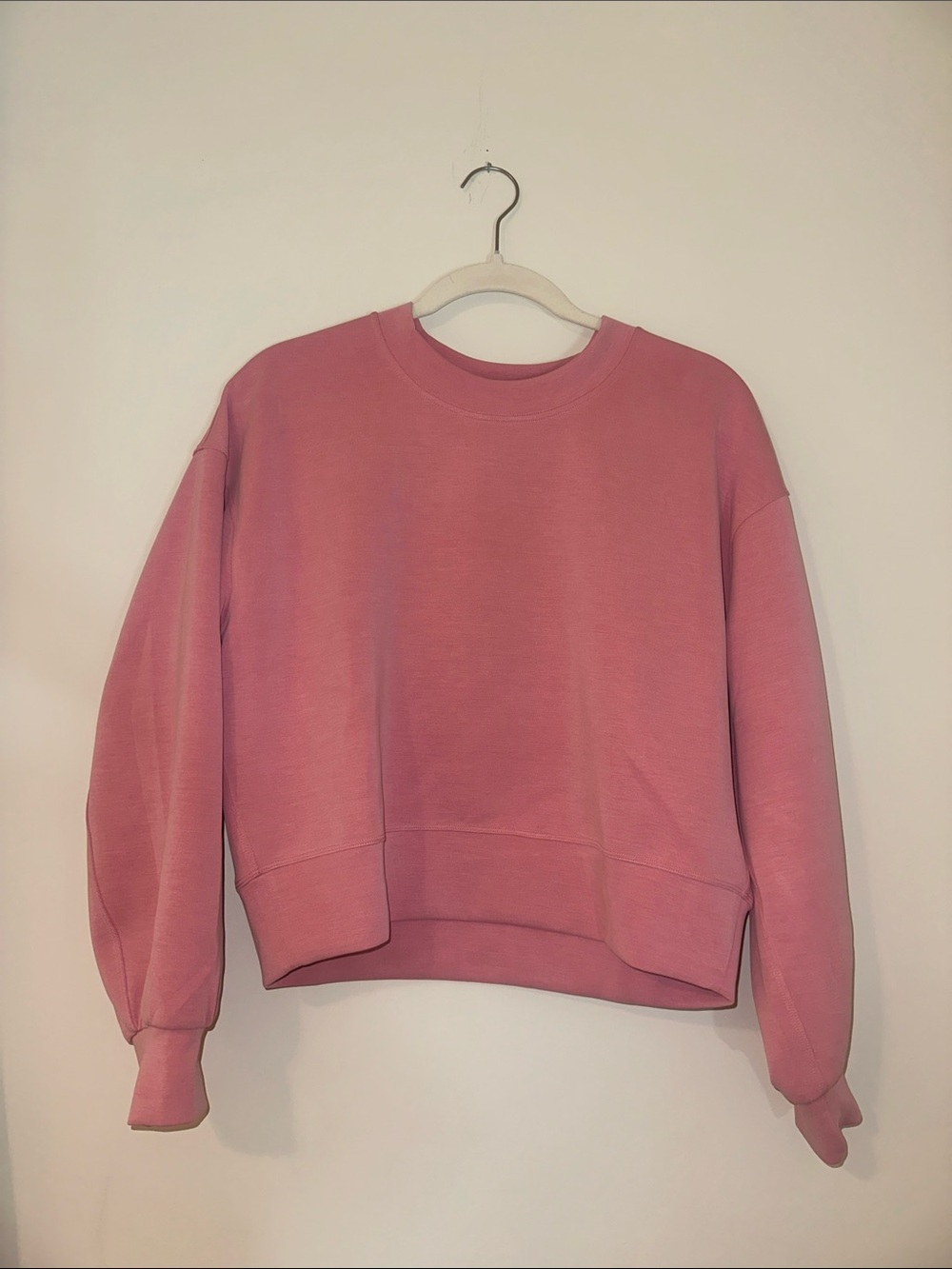 Lululemon softstreme perfectly oversized cropped crew